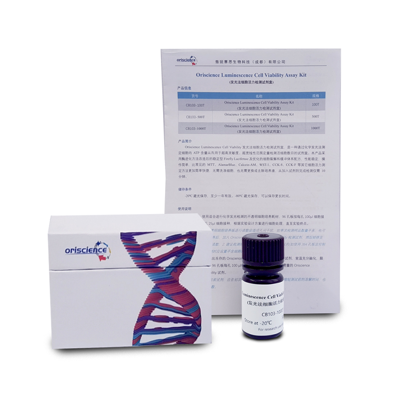 Why can the oriscience luminescence cell viability assay kit complete the test in just 10 minutes?