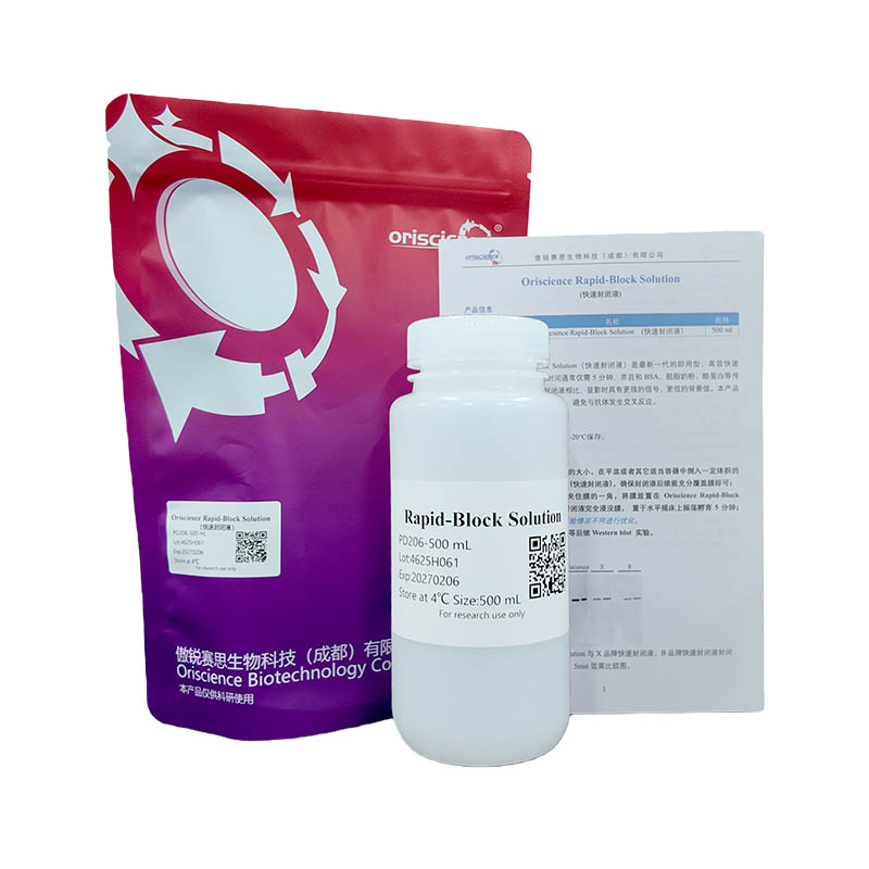 Can rapid-block solutions effectively reduce high background or nonspecific bands?