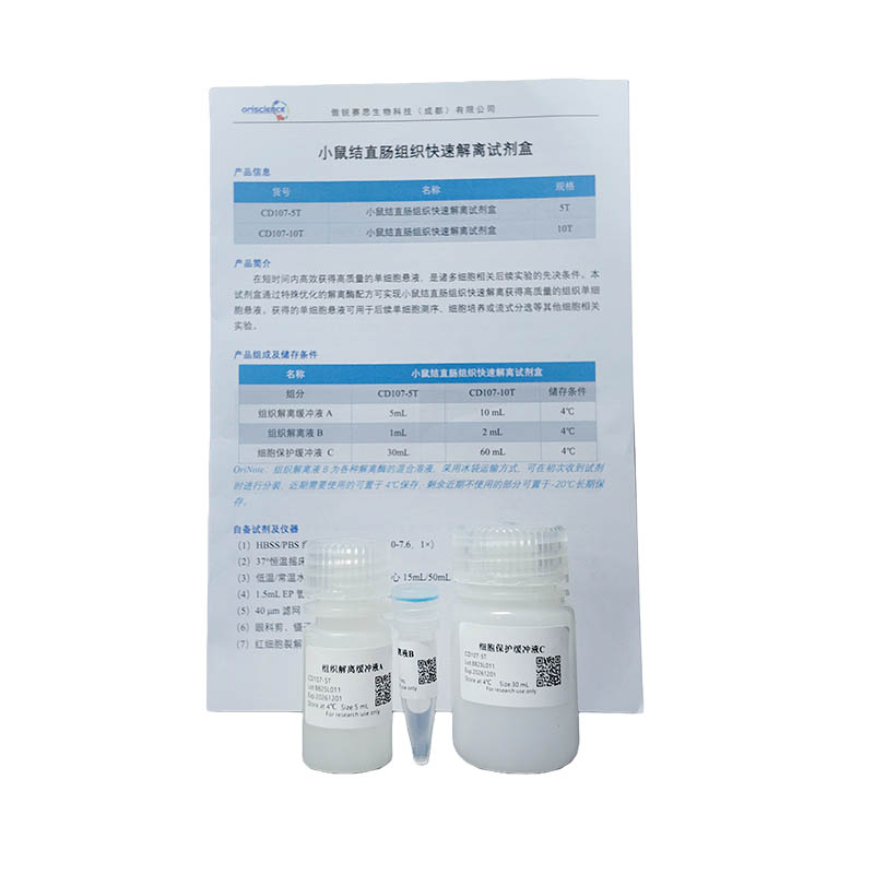 Mouse Colorectal Tissue Rapid Dissociation Kit