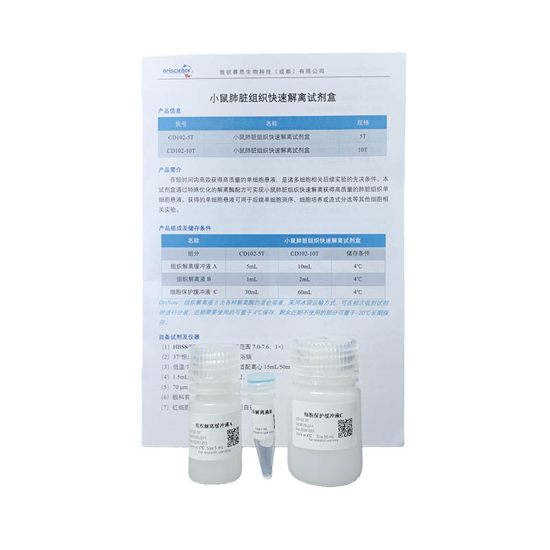 Mouse Lung Tissue Rapid Dissociation Kit